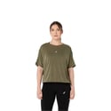 Asics Nagino Run Top kurzärmeliges Damen-T-Shirt Grün
