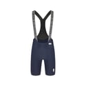 Korte fietsbroek Q36.5 Dottore Pro Nautisch Blauw