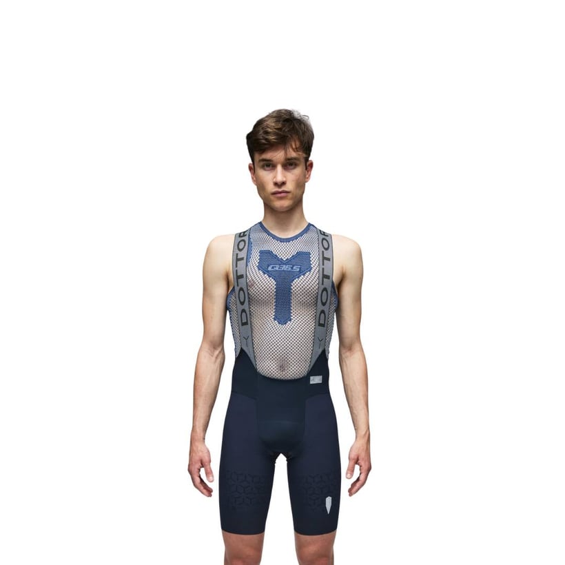 Q36.5 Dottore Pro Bib Shorts Nautical Blue