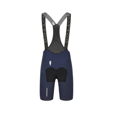Korte fietsbroek Q36.5 Dottore Pro Nautisch Blauw