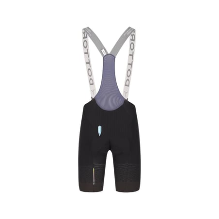 Q36.5 Dottore Clima bibshort Zwart Grijs