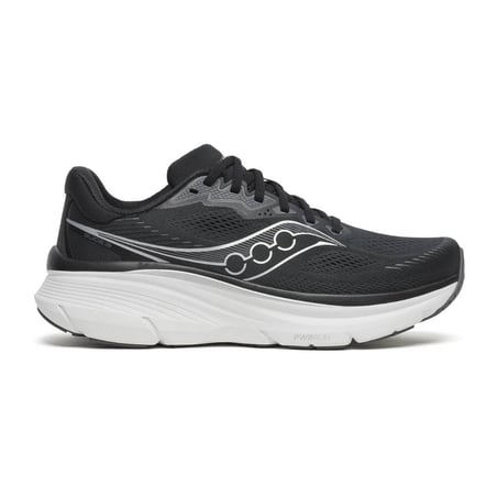 Scarpe Saucony Guide 19 Wide Nero Bianco SS26 Donna