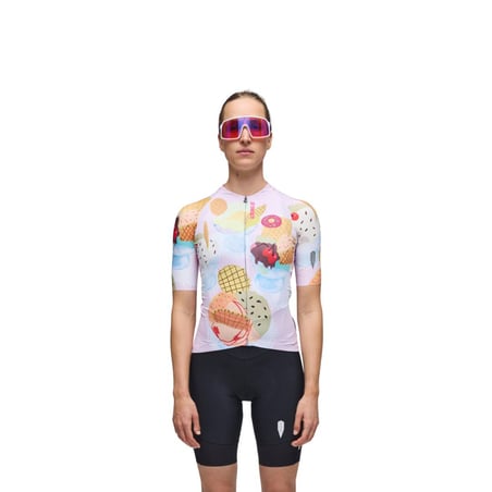 Damska koszulka Q36.5 Gregarius Pro Team Gelato Różowa