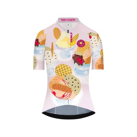 Q36.5 Gregarius Pro Team Gelato Roze Dames Shirt