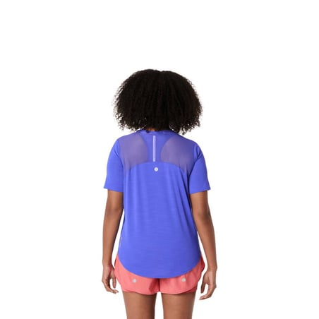 ASICS Road Top T-Shirt Kurzarm Violett Damen