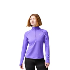T-shirt Brooks Dash 1/2 Zip 3.0 Manches Longues Violet