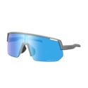 Shimano Technium CE-TCNL2 Sonnenbrille Grau mit blauem Glas