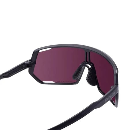 Óculos Shimano Technium CE-TCNL2 Preto Fosco Lente Laranja