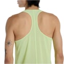 Męska koszulka New Balance Race Day Ultra Light bez rękawów — zielona