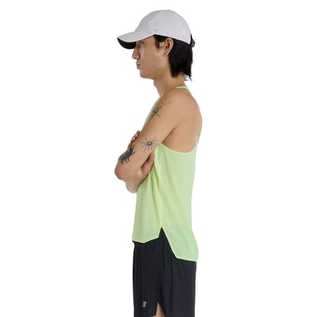 Maillot New Balance Race Day Ultra Light Sans Manches Vert