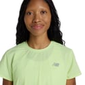 T-shirt New Balance Race Day Ultra Light vert femme