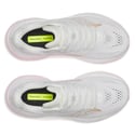 Saucony Ride 19 Laufschuhe Weiß Rosa SS26 Damen