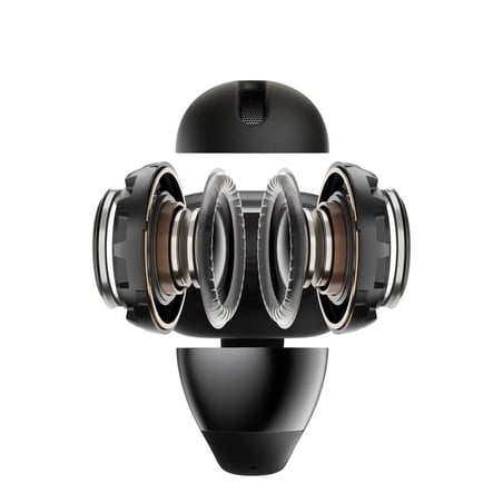 Auriculares Shokz OpenDots One Negro