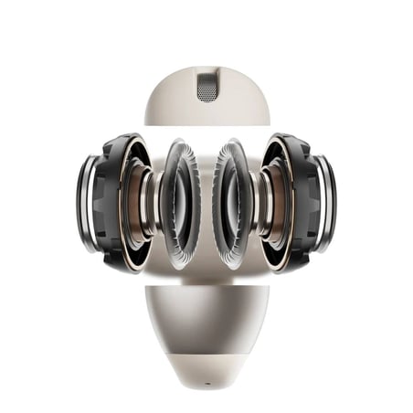 Auriculares Shokz OpenDots One Gris