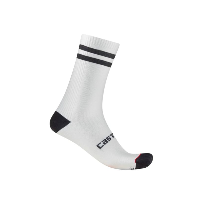 Meias Castelli Originale 18 Branco Preto