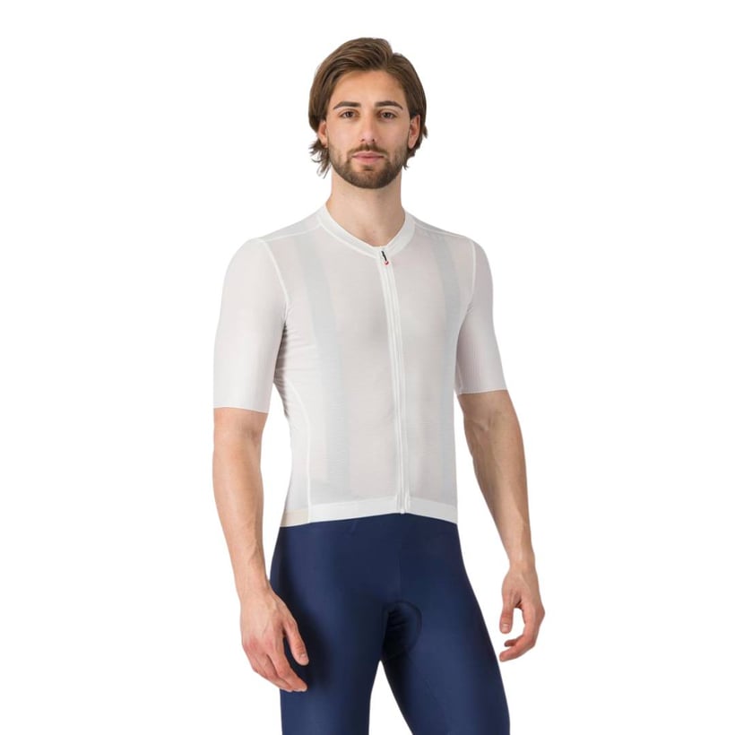 Maillot Castelli Espresso 2 Manga Curta Branco