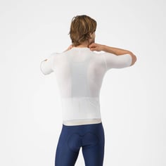 Maillot Castelli Espresso 2 Manches Courtes Blanc 2