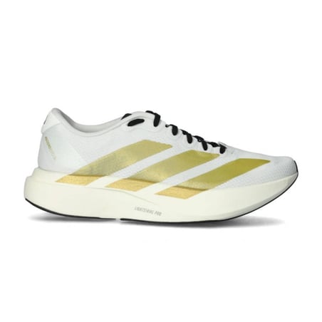 Chaussures Adidas Adizero Evo SL Woven Blanc Doré SS26