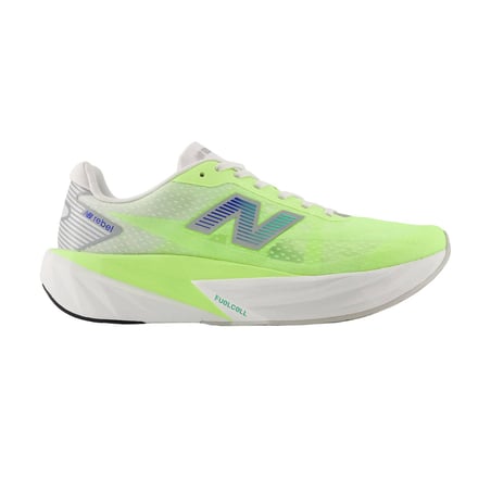 New Balance FuelCell Rebel v5 Schuhe Grün Weiß SS26
