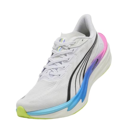 Puma Deviate NITRO 4 Shoes White Blue SS26