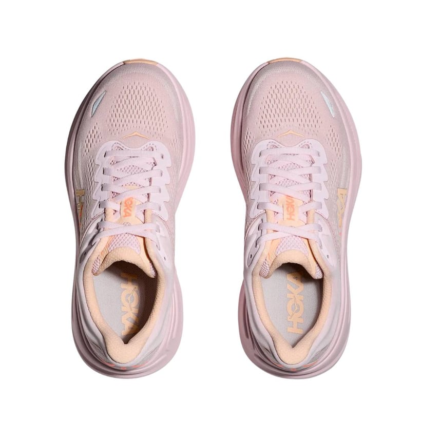 Hoka Bondi 9 Pink Orange SS26 Women shoes