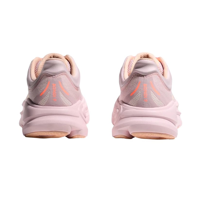 Chaussures Hoka Bondi 9 Rose Orange SS26 Femme