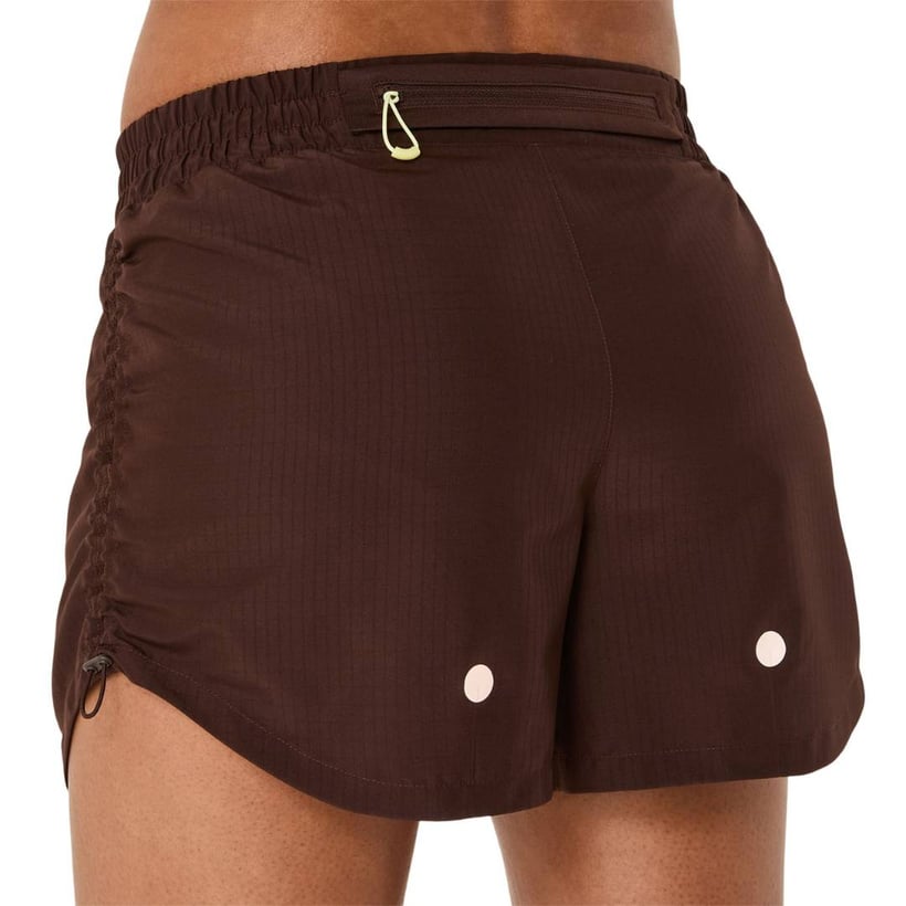 ASICS Nagino Run 4IN Shorts Braun Damen