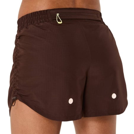 ASICS Nagino Run 4IN Shorts Braun Damen