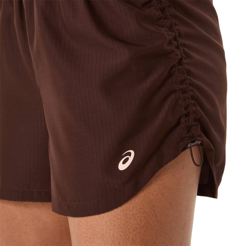 Short Asics Nagino Run 4IN Marron Femme