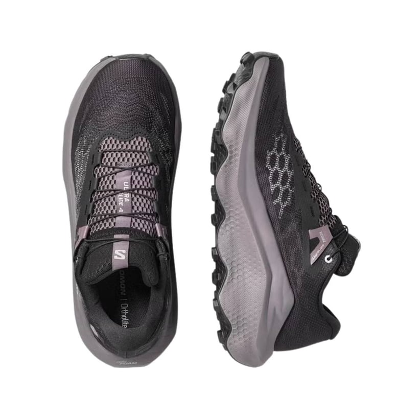Zapatillas Salomon Ultra Glide 4 Negro Gris SS26