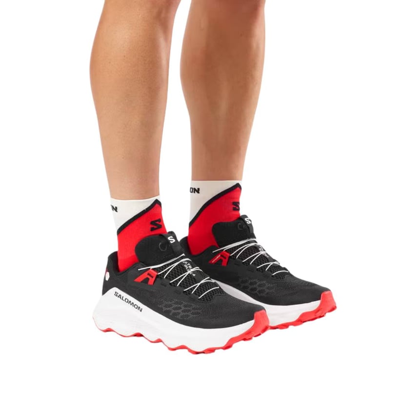 Scarpe Salomon Ultra Glide 4 Nero Rosso SS26
