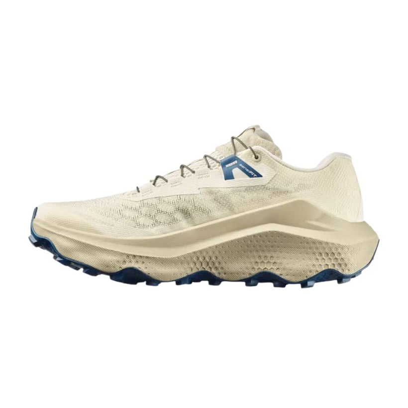 Salomon Ultra Glide 4 Schuhe Beige Blau SS26