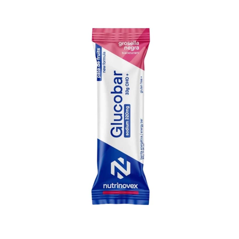 Nutrinovex Glucobar Energy Bar Blackcurrant 33...