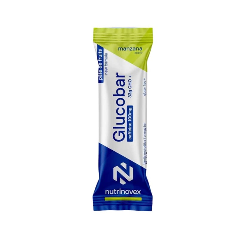 Nutrinovex Glucobar Apple energy bar 33 g CHO