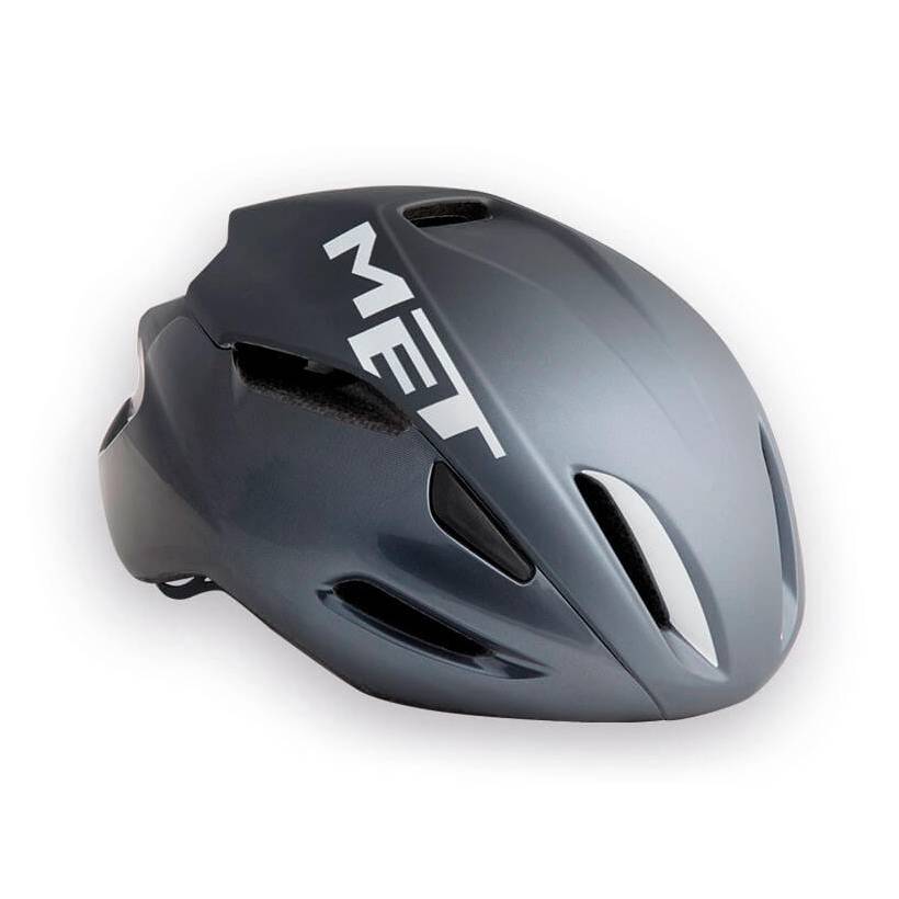 Aero MET Manta Schwarz-Weiß-Helm 2017