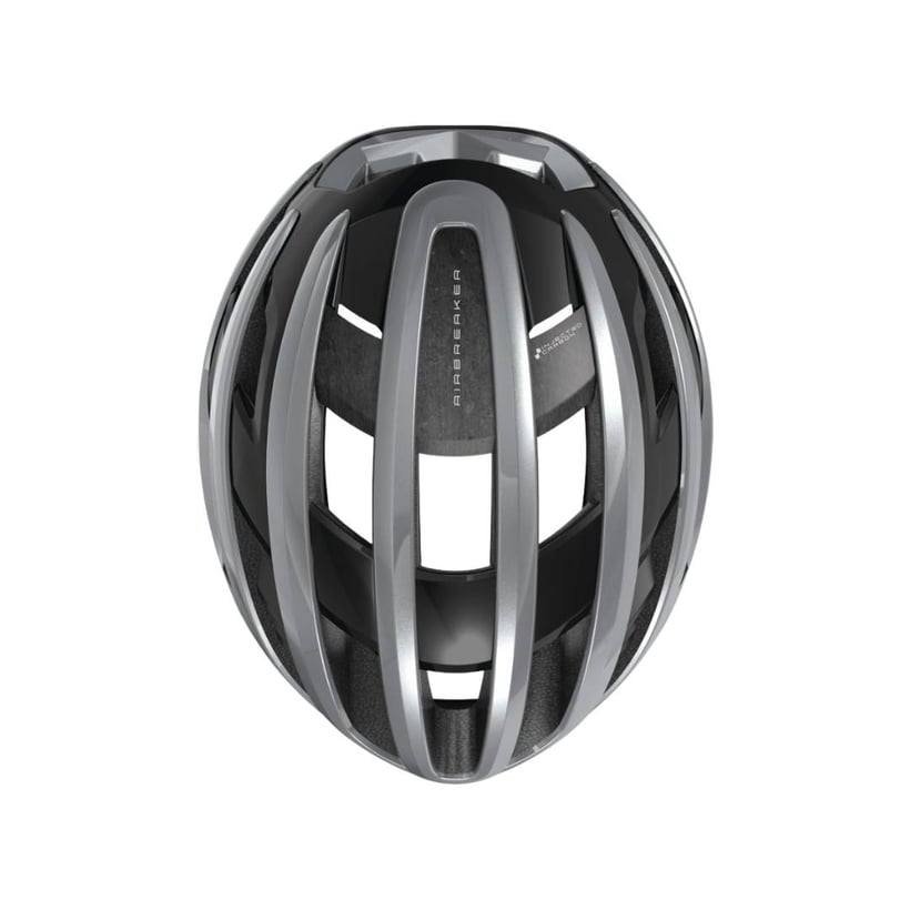 Abus AirBreaker 2.0 Helm Grau Schwarz