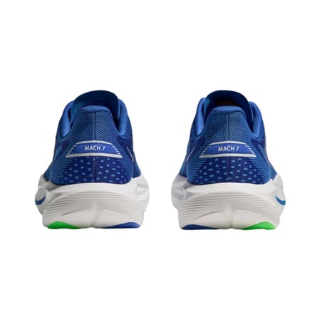 Hoka Mach 7 hardloopschoenen Blauw Wit SS26