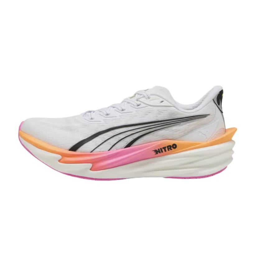 Puma Deviate NITRO 4 Shoes White Pink SS26 Women
