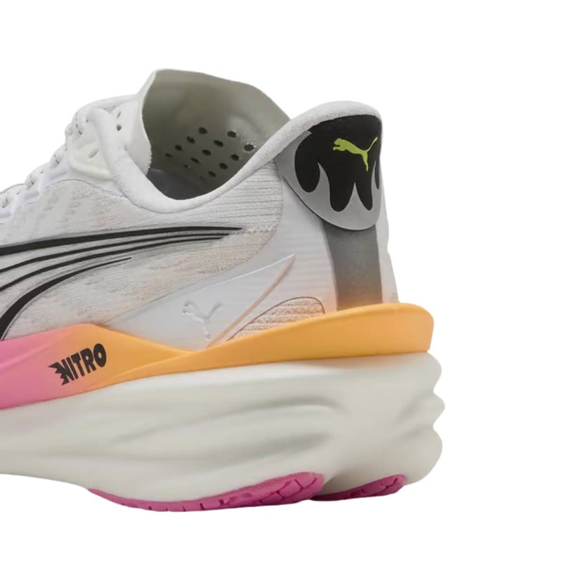 Puma Deviate NITRO 4 Shoes White Pink SS26 Women