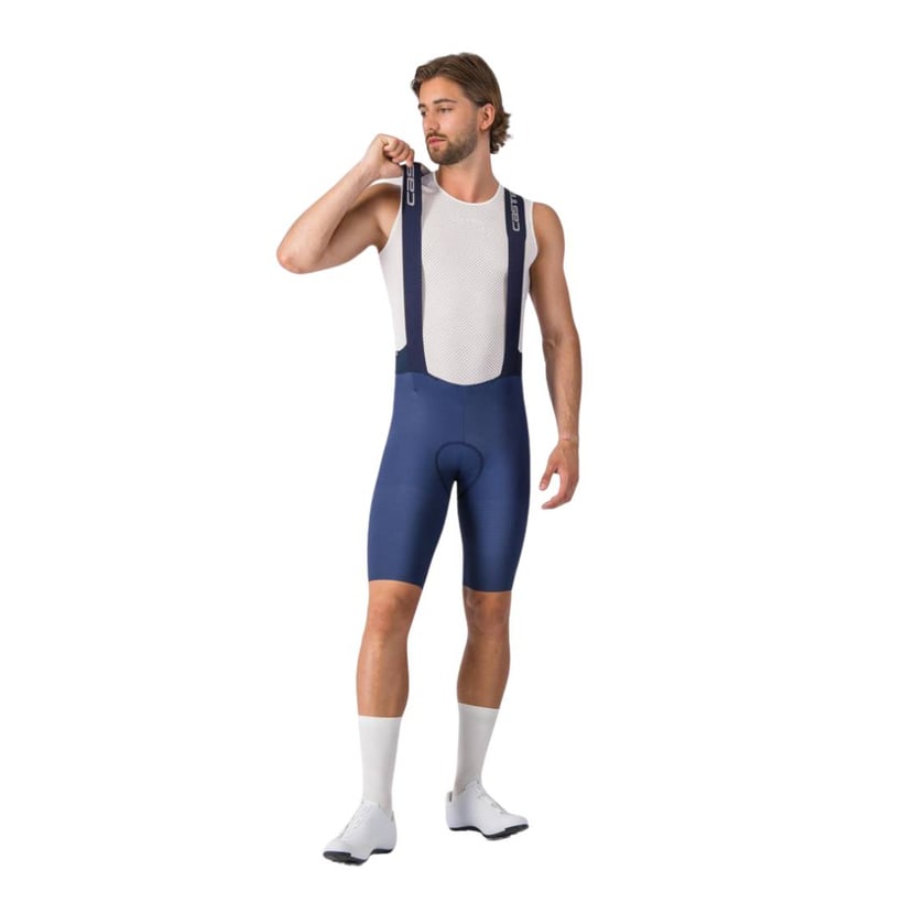 Spodenki Castelli Premio Evo niebieskie