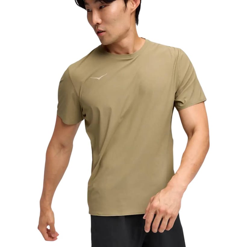 T-shirt Hoka AiroLite 2.0 Marron