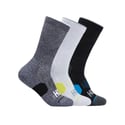 Hoka Socks Pack of Three Black White