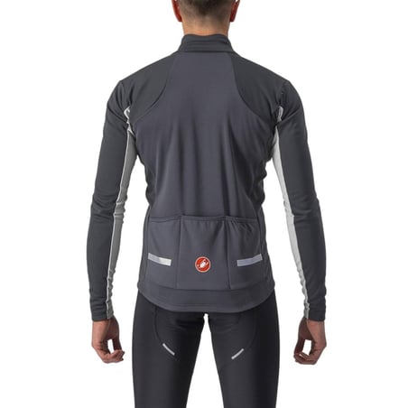 Giacca Castelli Mortirolo 6S Grigio Bianco