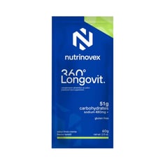 Bebida Energética Nutrinovex Longovit 360 Limón Menta 60g