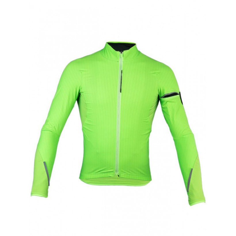 Jacket Q36.5 Long Sleeve Hybrid Que Green Fluo