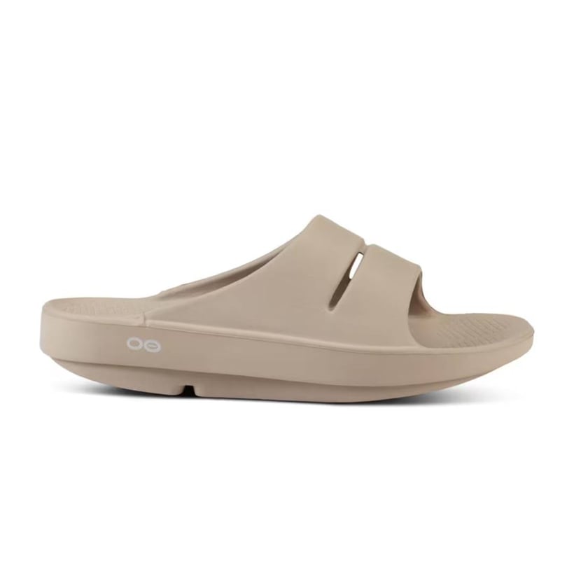 OOFOS Recovery OOahh Sandals Brown