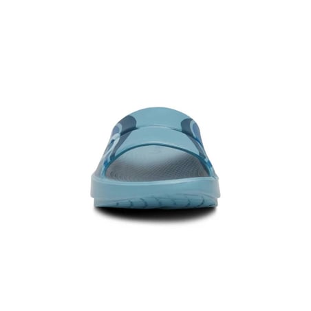 OOfos Recovery Ooahh Sport Sandalen Blau