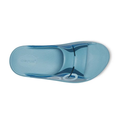 Oofos Recovery Ooahh Sport sandals in Blue