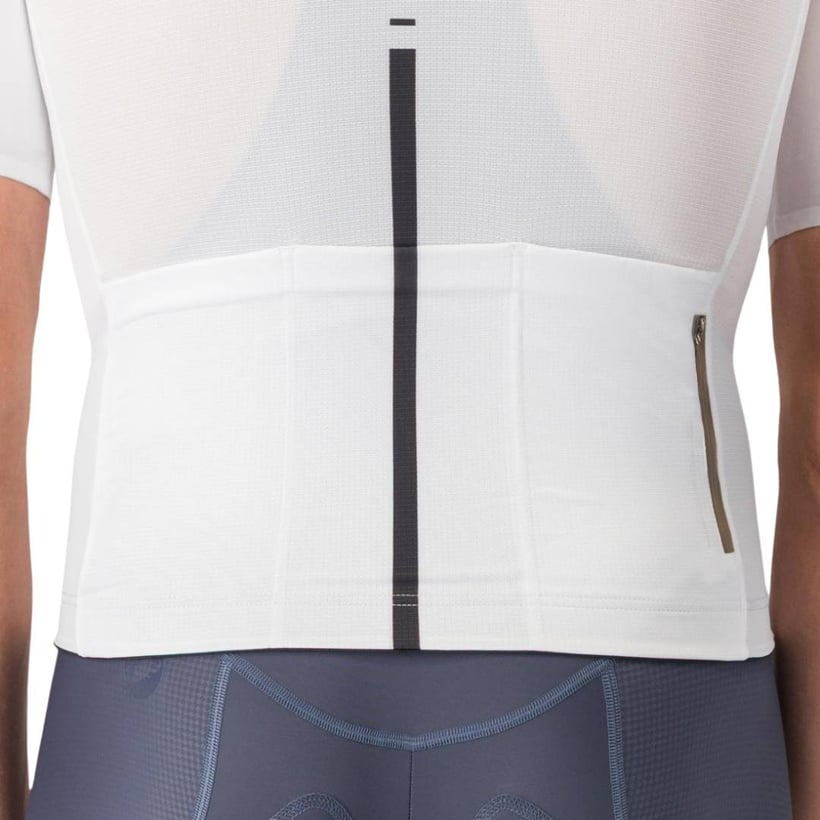 Castelli Drittone Logo Shirt Wit Zwart