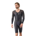 Tutina da ciclismo Castelli Integral Body Paint Nero
